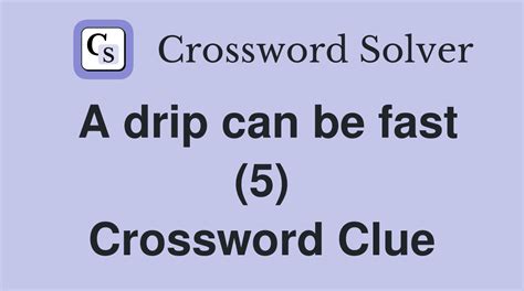 quick (5) Crossword Clue .